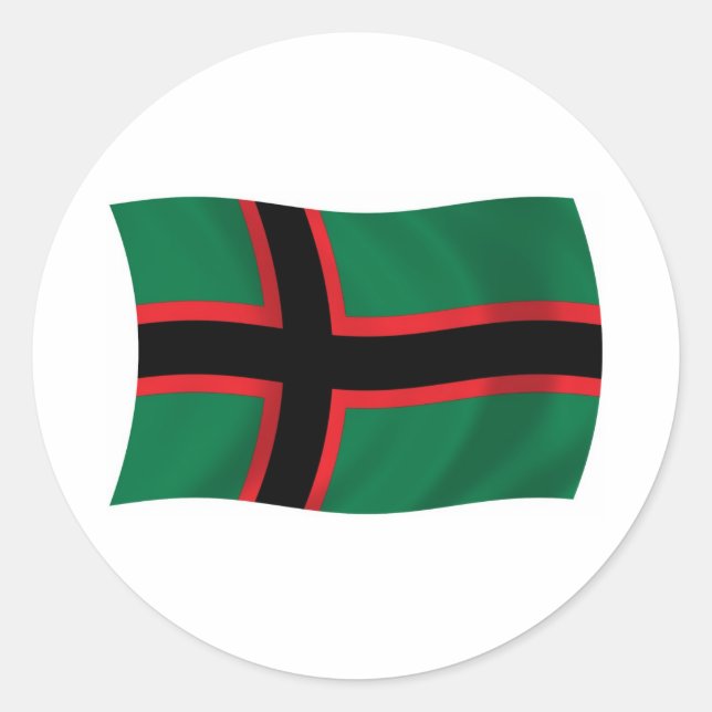 Sticker Drapeau Karelians (Devant)