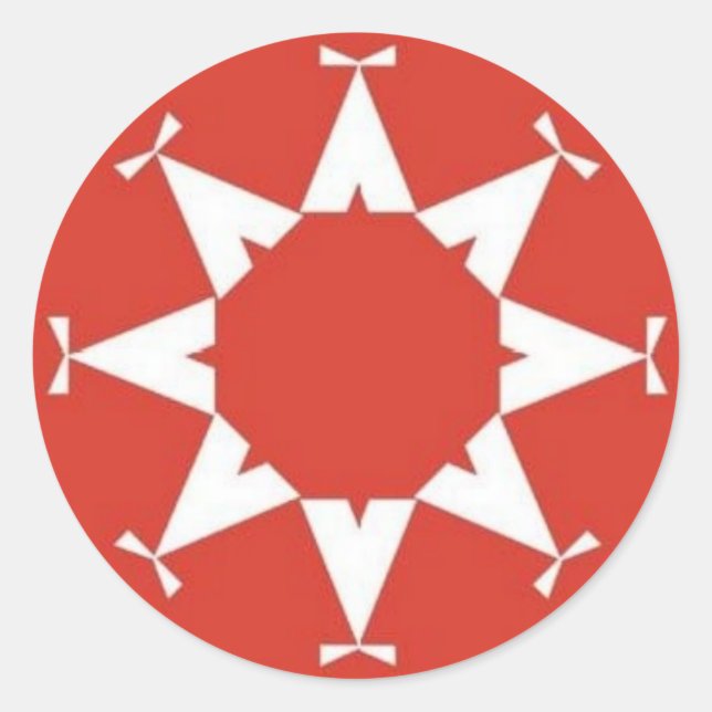 Sticker Drapeau Lakota (Devant)