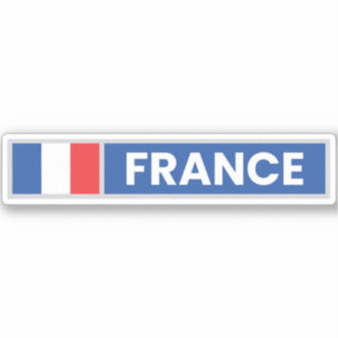 Sticker Drapeau National de la France