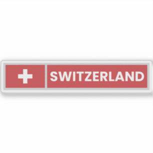 Sticker Drapeau national suisse