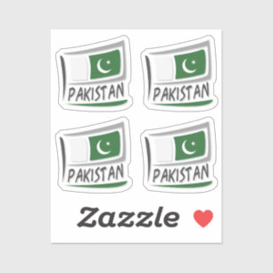 Sticker Drapeau Pakistan Pride X