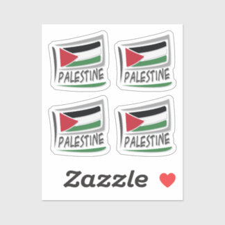 Sticker Drapeau Palestine Pride X