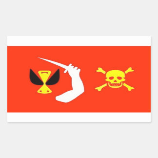 Sticker Drapeau Pirate de Christopher Moody
