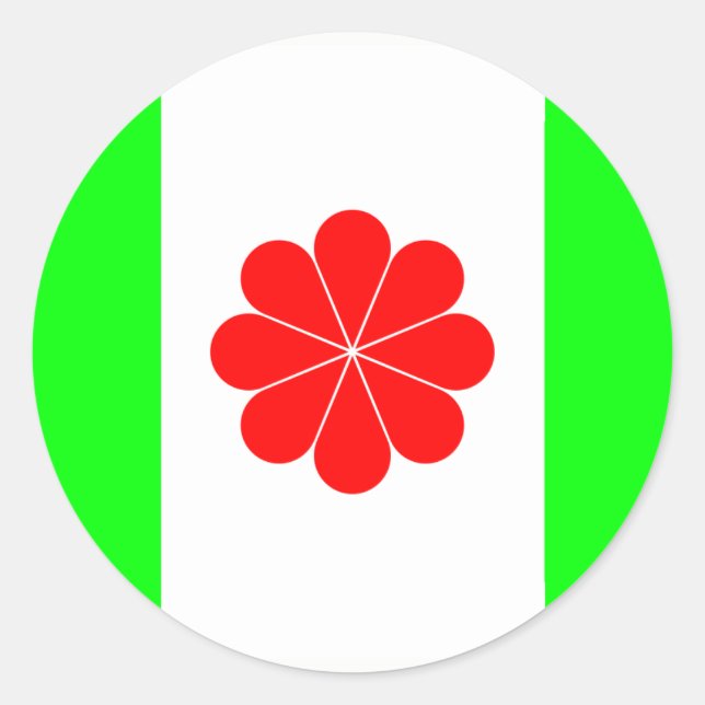 Sticker Drapeau Taïwan 3 (Devant)