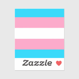 Sticker Drapeau Transgenre LGBTQIA+