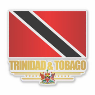 Sticker Drapeau Trinité-et-Tobago