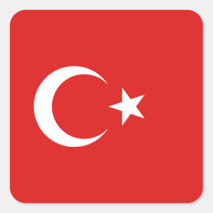 Sticker Drapeau Turquie