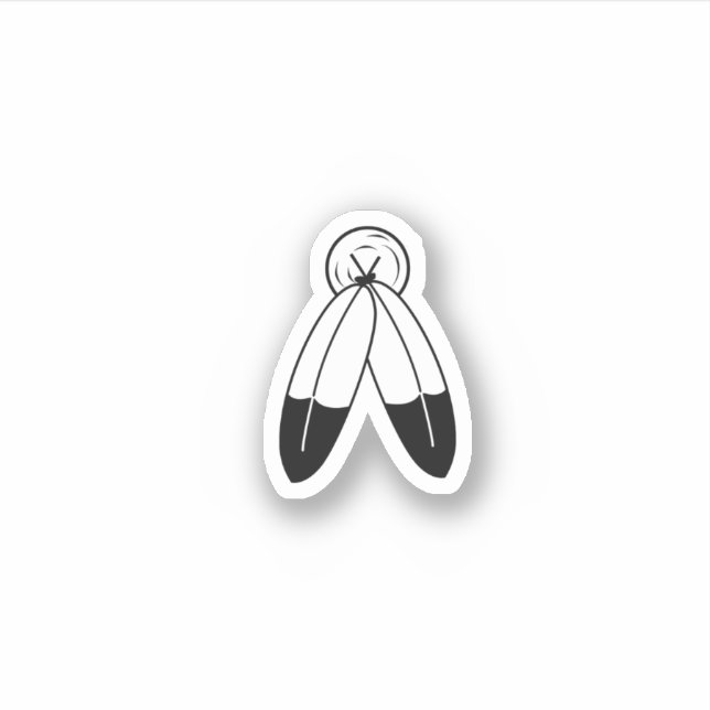 Sticker Drapeau Two-Spirit (Devant)