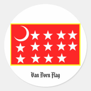 Sticker Drapeau Van Dorn
