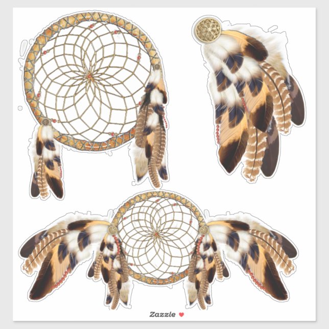 Sticker Dream Catcher (Feuille)