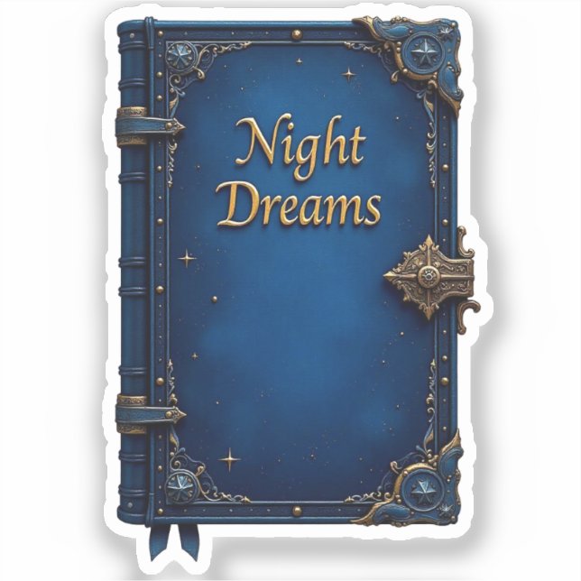 Sticker Dream Journal for Night Adventures (Recto)
