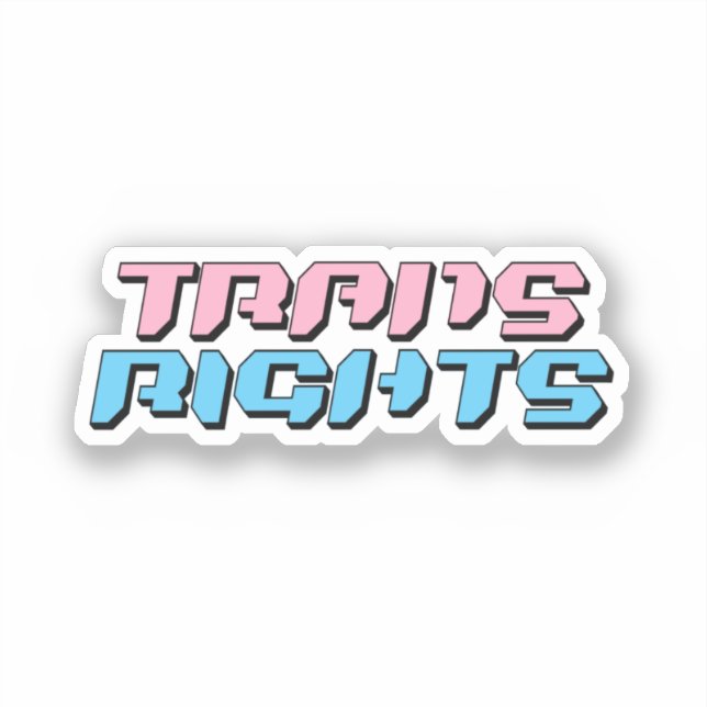 Sticker Droits des Trans (Recto)