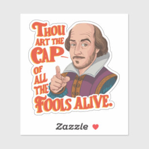 Sticker Drôle Citation Humour Insulte couleur Sass