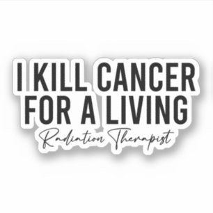 Sticker Drôle Radiothérapie