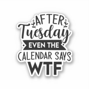 Sticker Drôle Sayants Sayants De Witty