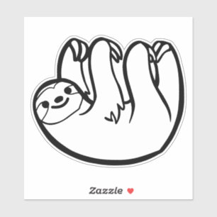 Sticker Drôle Sloth