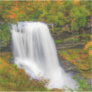 Sticker Dry Falls Caroline du Nord