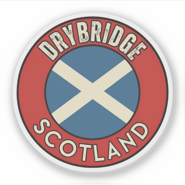 Sticker Drybridge, Écosse (Devant)