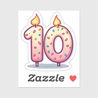 Sticker du 10e anniversaire