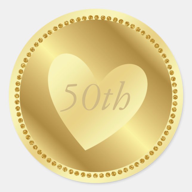 Sticker du 50e anniversaire d'or (Devant)