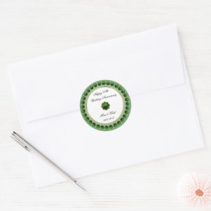 Sticker du 55e anniversaire du Mariage