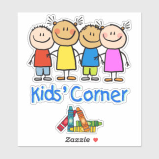 Sticker du coin pour enfants