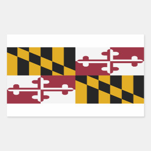 Sticker du drapeau de l'État du Maryland