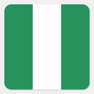 Sticker du drapeau du Nigeria
