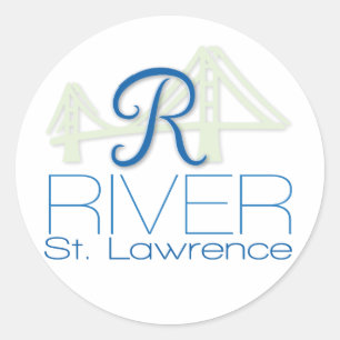 Sticker du fleuve Saint-Laurent