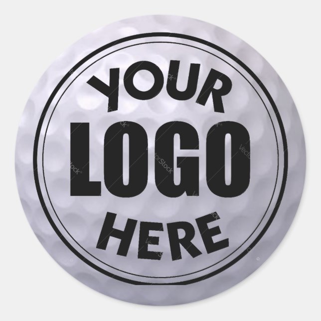 Sticker du logo de la balle de golf (Devant)