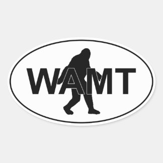 Sticker du logo de l'équipe WAMT Squatch
