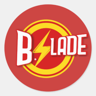 Sticker du logo du boulon à éclair B.Slade