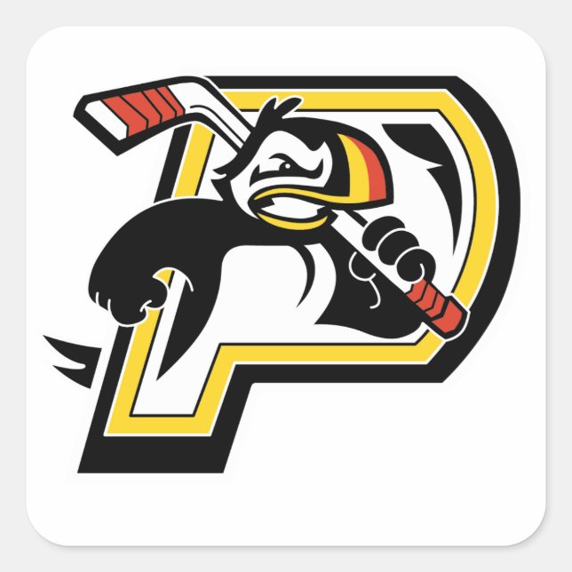 Sticker du logo du club de hockey Puffins (Devant)