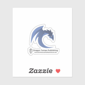 Sticker du logo du Dragon Bleu