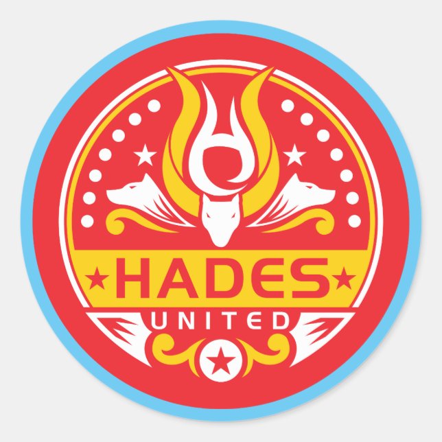 Sticker du logo Hades United (Devant)