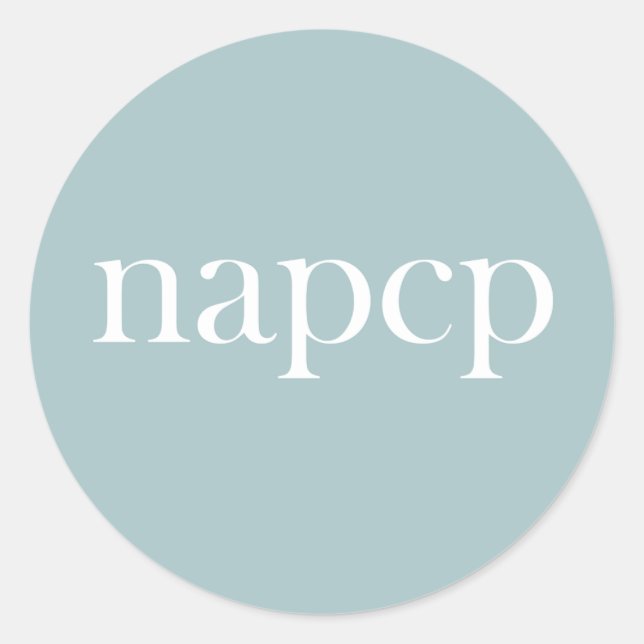 Sticker du logo NAPCP (Devant)