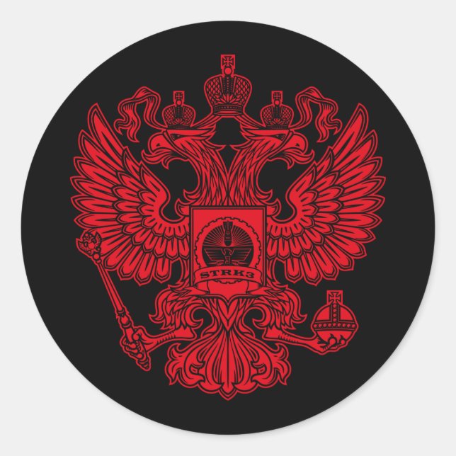 Sticker du logo Strk3 Crest (Devant)