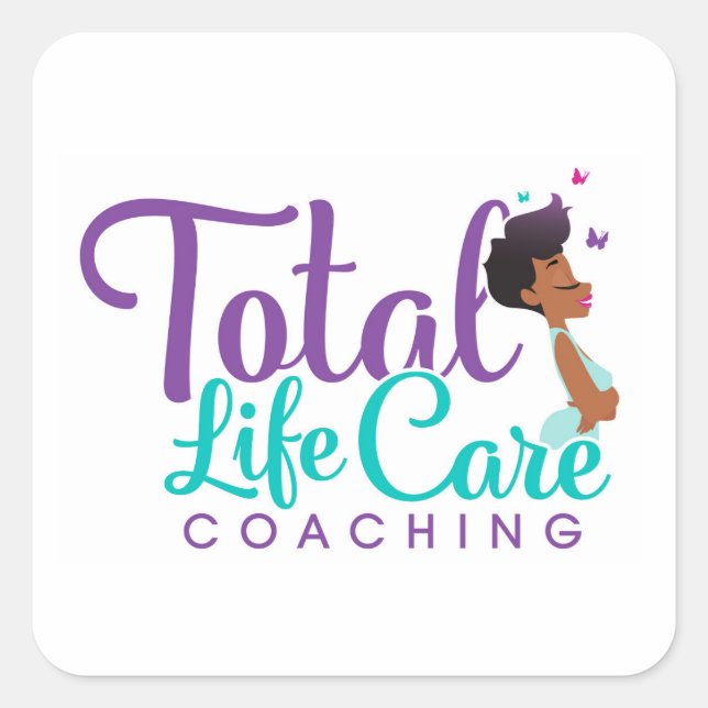 Sticker du logo Total Life Care (Devant)