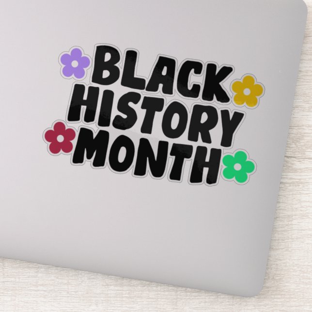 Sticker du mois de l'histoire noire (Détail)