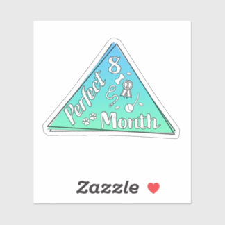 Sticker du mois parfait - août