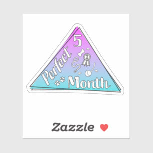Sticker du mois parfait - Mai