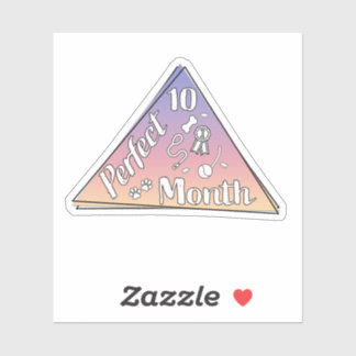 Sticker du mois parfait - Octobre