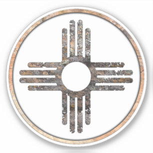 Sticker du Nouveau-Mexique des États-Unis d'Amériq