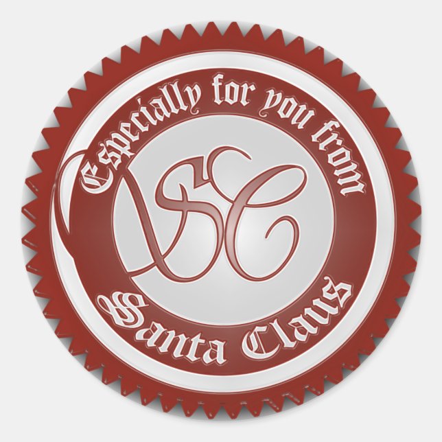 Sticker du Père Noël (Devant)