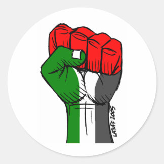 Sticker du poing palestinien de Carlos Latuff