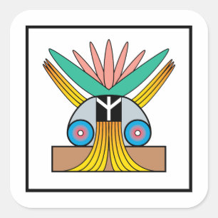 Sticker du symbole de paix de Salome