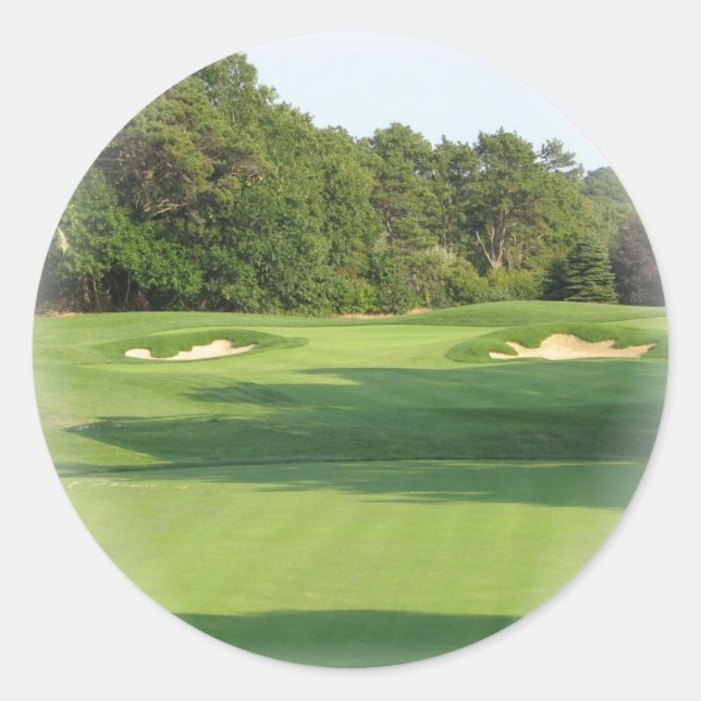 Sticker du terrain de golf (Devant)