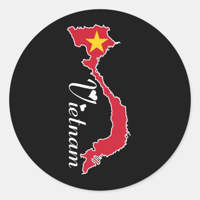 Sticker du Vietnam (Devant)