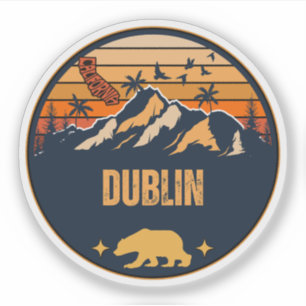 Sticker Dublin, Californie