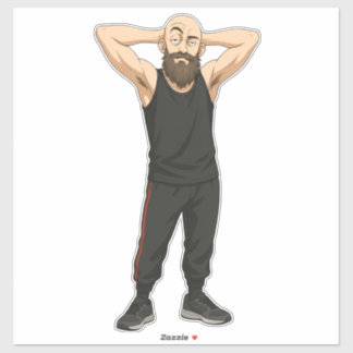 Sticker DuDe Stance Relaxée